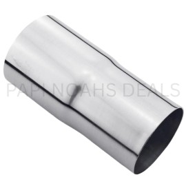 PAPI NOAH 2.75" ID to 2.5" OD 304 Stainless Steel Exhaust Connector Adapter Coupling Pipe