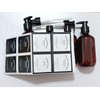 Soifenspend Plastic, Set of 4 Soap Dispensers 300 ml with