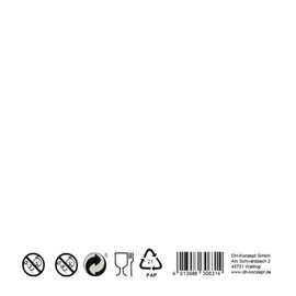 DH-Konzept Party Set Pippi Longstocking for 16 Guests - Plates Cups Napkins