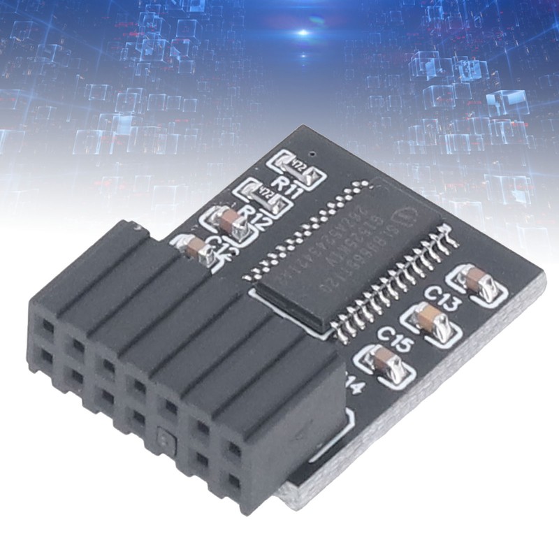 For TPM 2.0 Chip 14Pin LPC Encryption Security Module SPI