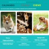 Perro Snacks Calmantes Para Perros 60 Tabletas 4 Sabores