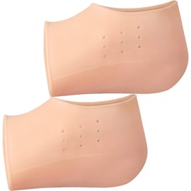 Ipetboom 1 Pair Height Increase Insoles Breathable Half Shoe Lift Pads for Men Women Comfortable Shock Absorbing Heel Socks for Casual Warm Shoes Elevation