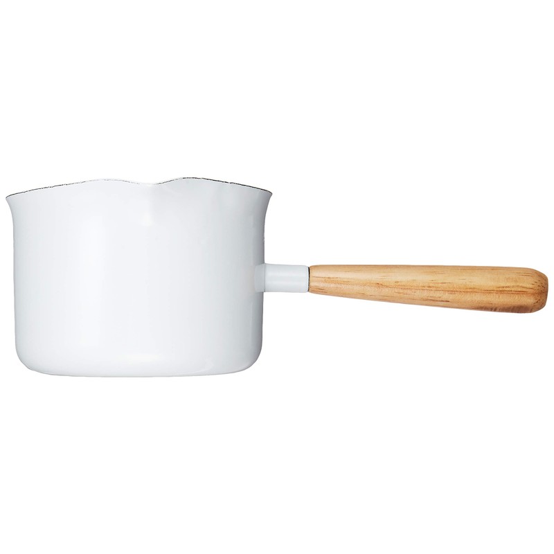 ポッシュリビング(Posh Living) PL ホーロー 片手鍋 ミルクパン ホワイト 680