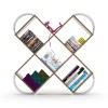 SavaHome Kalista Bookcase - White