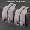 Car Hooks for Headrest 2 Pack, Car Seat Back Storage