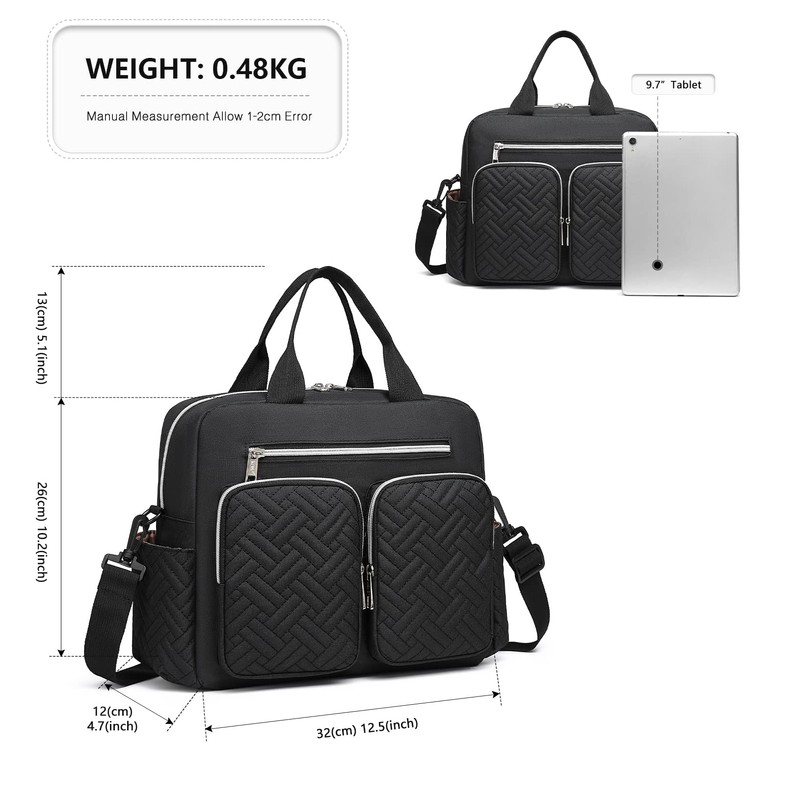 Kono Baby Changing Bag Weekender Travel Nappy Tote for Mom