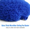 Ceiling Fan Cleaner Duster with Extra Long and Thick Extension