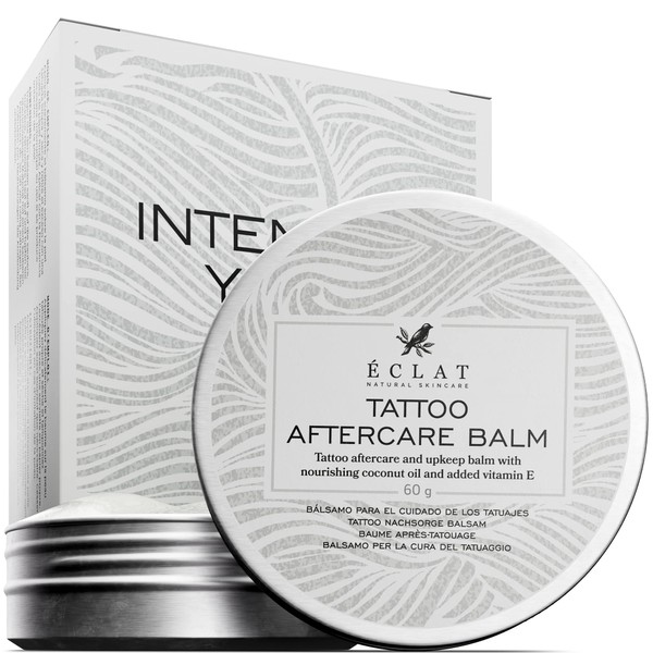 𝗪𝗜𝗡𝗡𝗘𝗥 𝟮𝟬𝟮𝟯* Tattoo Aftercare Balm, Tattoo Ointment for Soothing and Moisturizing, Protects Before and After Tattoos, Tattoo Care, Vegan Tattoo Cream, 60 g