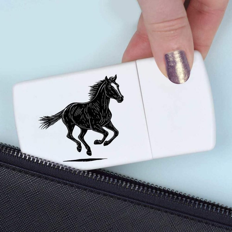 'Horse Running ' Pill Box with Tablet Splitter (PI00032662)