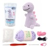 KNITTY CRITTERS - Pouch Pals Crochet Kit - Tiny The