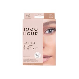 1000 Hour Eyelash & Brow Tint Kit Non Peroxide - Light Brown/Blonde