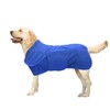 Dog Puppy Bath Robe Towel, Microfibre Dog Bathrobe Drying Coat,
