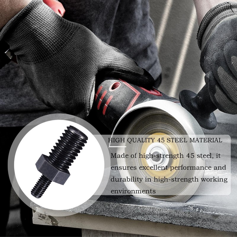 Angle Grinder Extension Shaft,Woodworking Grinding Attachments - Efficient Extension Shaft