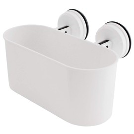 Eurotrail Badezimmer Organizer Saugnapf Halter mit Saugnapf Wohnwagen weiß