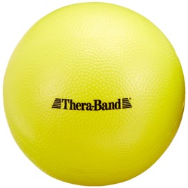 THERABAND Mini Ball, Small Exercise Ball for Yoga, Pilates, Abdominal Workouts, Shoulder Therapy, Core Strengthening, at-Home Gym & Physical Therapy Tool
