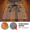 Azadx Office Chair Mat for Hardwood Floor 30 x 48'',
