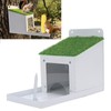 Squirrel Feeder, Solid Structure Weather Proof Metal Squirrel Feeding Box