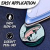 Salmon Patch for Clothes – Embroidered Iron on Patch for