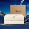 REST Evercool Cooling Comforter, King/Cali King, Snow Ivory