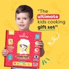 Baketivity Kids Cooking Sets Real Utensils With Kitchen Tool Guide