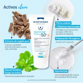 Isispharma Neotone Radiance 50 Protector Solar Color Medio                                                                                            