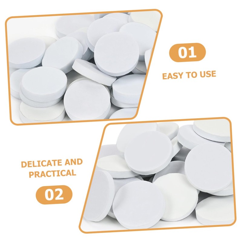 BIUDECO Manicure Grinding Slices 50pcs Nail Sanding Discs for Exfoliating