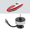 Brushless Motor 350KV Outrunner Waterproof Aluminum Alloy High Temperature Resistant