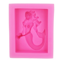 Longzang Mermaid Mould S282 Craft Art Silicone Soap Mold Craft Molds DIY Handmade soap molds