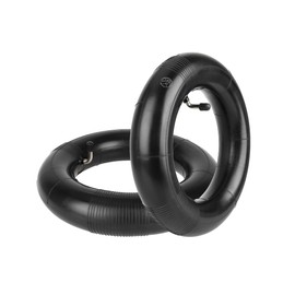 10 x 3.0/255 x 80 10″ Heavy Duty Butyl Rubber Inner Tube w/ 90° Bent Schrader Valve Replacement for Kugoo M4 Pro, kukirin g2 max, kukirin g3 pro Electric Kick Scooter Wheel Tire Parts Tyre (2)