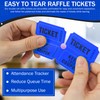 Toysery Raffle Tickets Double Roll – 1000 Tickets Per Roll,