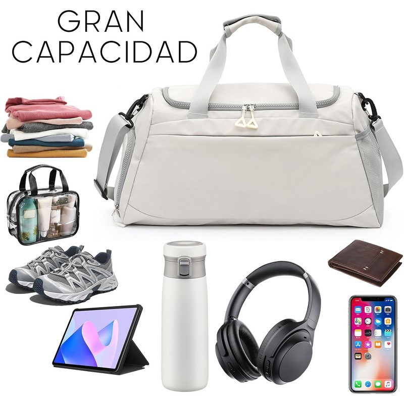 Bolsa de gimnasio SYCYKA Maleta Deportiva 3 en 1 –