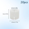 DALAETUS 20 Piece Curtain Spacer Set, 4.8 cm Length Spacer