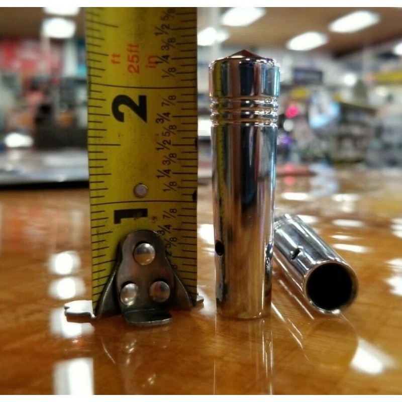 Kenworth Toggle switch extension 2 1/4" purple jewel chrome aluminium