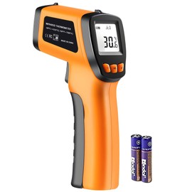 Infrared Thermometer,Non-contact Laser Digital Temperature Gun -50 to 420°C(-58 to 788°F), LCD Display with Backlight Infrared Thermometer for Laboratory,Kitchen,Factory Industry Use