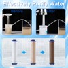 DOKRIN Shower Head Filters, 12 Shower Filters, Anti-limescale Shower Filter,