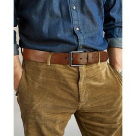 YOETEY Full Grain Leather Belt for Men - Mens Belts Casual with Genuine Leather - Handcrafted Elegance for Your Wardrobe