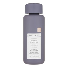 Kristin Ess Shampoo The One Purple High Quality Hair Care with Ultra Violet Colour Pigments For Blonde & Brunette Hair, Removes Yellow & Red Tint | No Sulphates, Parabens & Silicones | 296 ml