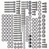 labwork 667 Pcs Polished Stainless Steel Bolt Screw Kit Set