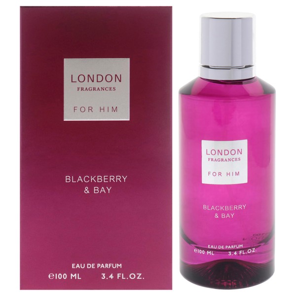 London Fragrances Blackberry and Bay for Men - 3.4 oz
