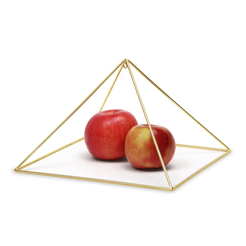 Finest Quality 51 Degree 9" 24k Gold-Plated Copper Meditation Pyramid