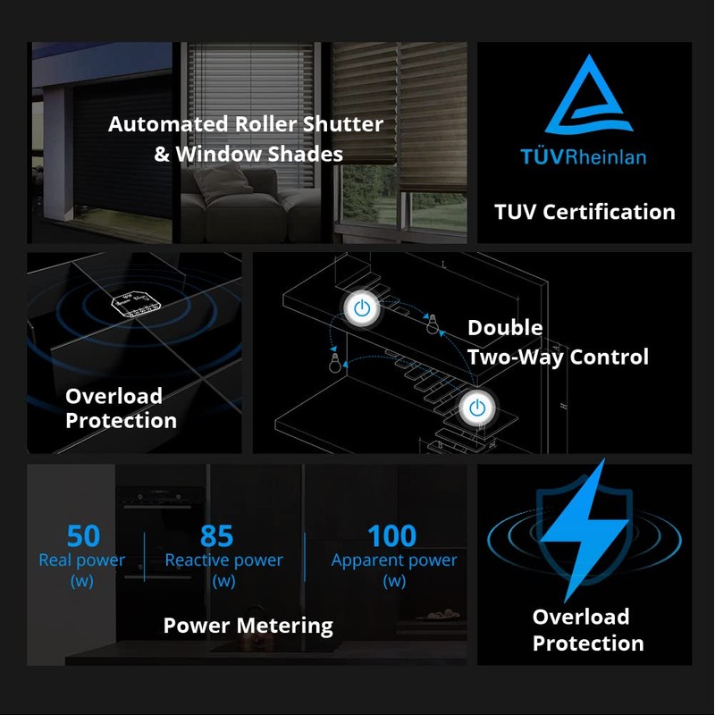 SONOFF DUALR3 Lite Smart Switch Moudle,WiFi Smart Curtain Switch,Dual Relay