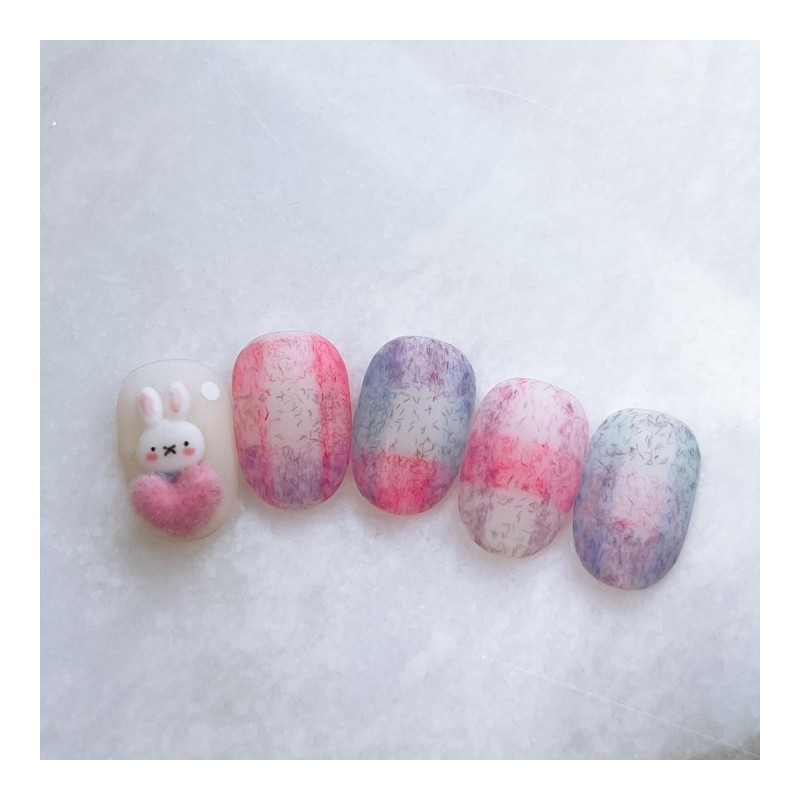 Pongsil Heart Velvet☁️ - Short Oval / 퐁실하트벨벳☁️ - 숏오벌