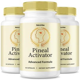 (3 Pack) Pineal Activator Capsules – Natural Pineal Gland Support for Clarity, Focus, Memory Sharpness and Restful Balance | PinealActivator Easy-to-Take Daily Pills, Original Formula (180 Capsules)