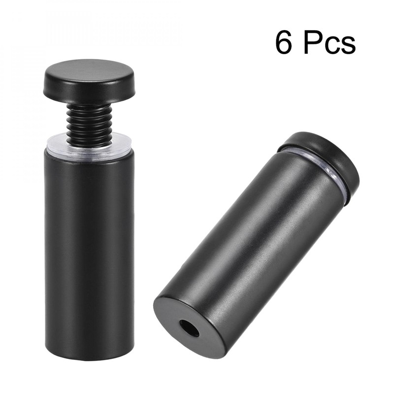 uxcell 3/4 Dia x 2"(19x51mm) Standoff Screws Wall Mount Sign
