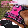 PUPTECK Adjustable Dog Vest Harness, Comfortable Pet Harness, Reflective Step-in