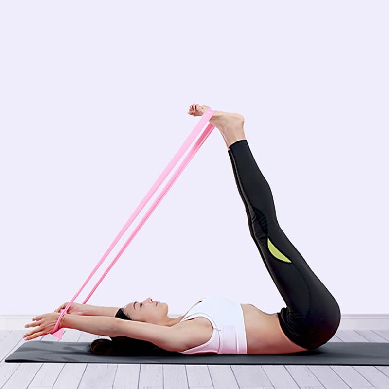 1.5m Elastic Yoga Stretch Resistance Bands Exercise Fitness Band AU