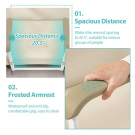 Mibcocny Adjustable Couch Stand Assist, Sit to Stand Lift for Elderly, Chair Lift Assist Devices for Seniors, Handicap Accessories for Daily Living, Standing Aids for Disabled and Elderly(Gray)