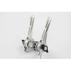 Shimano SL-AT22 VINTAGE ALTUS RACING BIKE DOUBLE GEAR LEVERS FOR 10 or 12 SPEED MADE IN JAPAN IN 1980 TO FIT ON HANDLEBAR STEM NOS