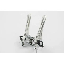 Shimano SL-AT22 VINTAGE ALTUS RACING BIKE DOUBLE GEAR LEVERS FOR 10 or 12 SPEED MADE IN JAPAN IN 1980 TO FIT ON HANDLEBAR STEM NOS
