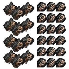 WINMAU Rock Legends Dart Flights - 10 Sets Per Pack (Total 30 Dart Flights) Available in Varying Designs (Iron Maiden, Book Of Souls)